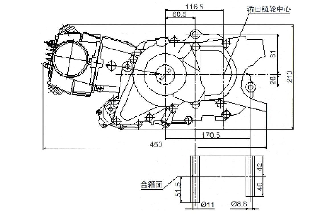 110CC ATV engine with reverse 110CC ATV engine with reverse